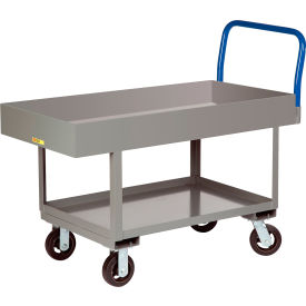 Work Height Platform Truck with 6" Deep Deck 24 x 60 Fixed Height