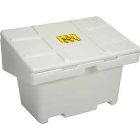 Lockable Outdoor Storage Container, 42"Lx29"Wx30"H, 11 Cu. Ft., Gray