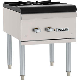 Stock Pot Range, Natural Gas, S/S, 1 Burner