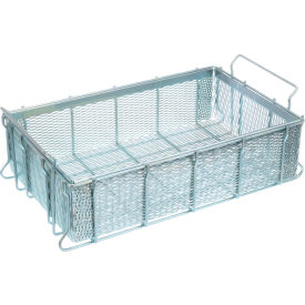 Material Handling Basket 21"L x 13-1/4"W x 5-7/16"H - 0.25" Wire - Stainless Steel