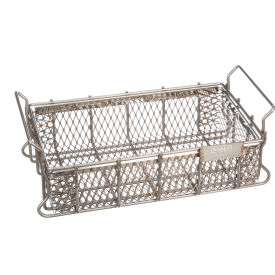 Material Handling Basket 16"L x 10"W x 3-15/16"H - 0.5" Wire - Stainless Steel