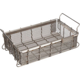 Material Handling Basket 16"L x 10"W x 3-15/16"H - 0.25" Wire - Stainless Steel