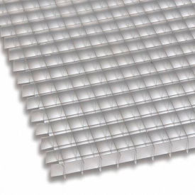 Oversized Eggcrate Grille Panel, Aluminum, Mill Finish, 48" x 48", Pack of 10
