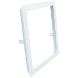 Plaster Frame for Lay-In Air Diffuser, 2' x 2', White, PK2