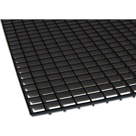Eggcrate Panel, Plastic, Black, PK5
