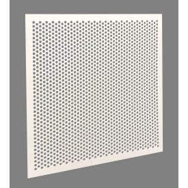 Stratus 3/8" Perforated Plastic Panel, Ceiling T-Grid, PK2