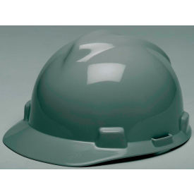 V-Gard Hard Hats, Front Brim, Fas-Trac Suspension, Navy Gray