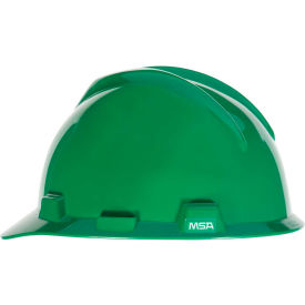V-Gard Hard Hats, Front Brim, Fas-Trac Suspension, Green