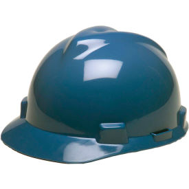 V-Gard Hard Hats, Front Brim, Fas-Trac Suspension, Blue.
