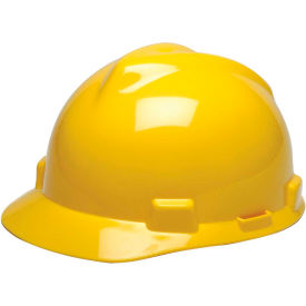 V-Gard Hard Hats, Front Brim, Fas-Trac Suspension, Yellow