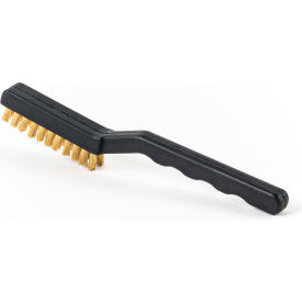 Brass Bristle Brush, Tooth Brush Styled, 2-3/8" - BR9002