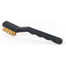 Brass Bristle Brush, Tooth Brush Styled, 1-1/4" - BR9001