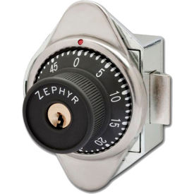 Zephyr Built-In Combination Lock Spring Latch Control Key Option, Left Hinge Locker Door