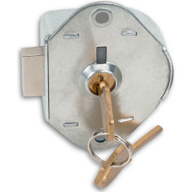 Built-In Cylinder Key Lock Dead Bolt Keyed Alike - 2 User Keys