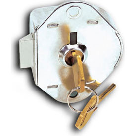Zephyr Built-In Cylinder Key Lock Spring Latch - 2 User Keys and Control Key Option