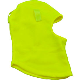 Balaclava Fleece Head Wear Ski Mask & Hardhat Liner, Lime, One Size, LMSK-S1