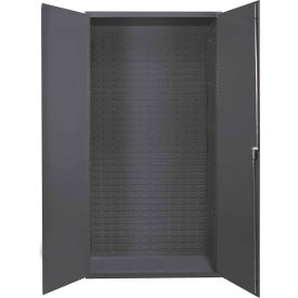 Durham Storage Bin Cabinet - No Shelves and Bins 36"W x 18"D x 72"H