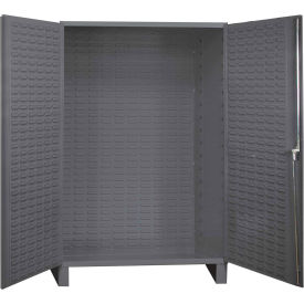 Storage Bin Cabinet - No Shelves and Bins 48"W x 24"D x 78"H