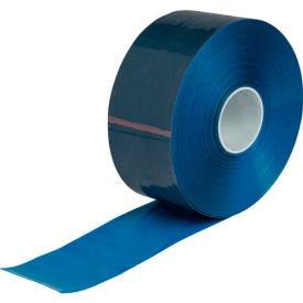 177037 ToughStripe Max Floor Marking Tape, Vinyl, 4"W x 100'L, Blue