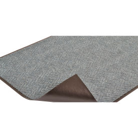 Chevron Indoor Entrance Mat 5/16" Thick 3' x 4' Blue