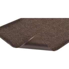 Chevron Indoor Entrance Mat 5/16" Thick 4' x 6' Charcoal