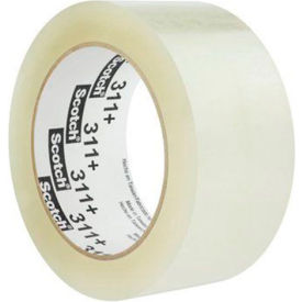 Scotch 311+ Carton Sealing Tape 2" x 110 Yds. 2.05 Mil Clear