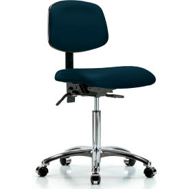 Antibacterial Task Chair - Marine Blue