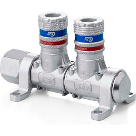Asian Interchange Multi-Link Kit 1/4" Body Size x2 Safety Couplings 1/2" Female Inlet