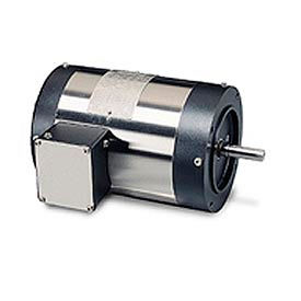 Washdown Motor-3/4HP, 208-230/460V, 1725RPM, TENV, C FACE, 1.15 SF