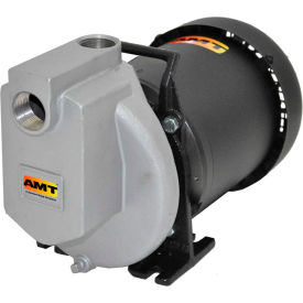 1" Self-Priming Centrifugal Pump, Stainless Steel, Viton Seal, 3/4hp ODP, 1 Phase Motor