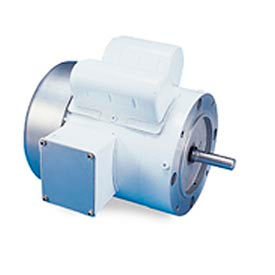 Washdown Motor-1/2HP, 115/208-230V, 1725RPM, TEFC, ROUND, 1.15 SF, 66 Eff.