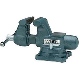 Wilton Tradesman Vise, 8" Jaw Width, 6-3/4" Jaw Opening, 4-3/4" Throat Depth