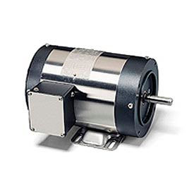 Washdown Motor-2HP, 208-220/460V, 1740RPM, TEFC, RIGID C, 1.15 SF, 84 Eff.