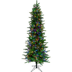 Artificial Christmas Tree - 6.5 Ft. Carmel Pine - Multi LED Lights