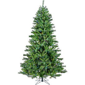 Christmas Time Artificial Christmas Tree - 6.5 Ft. Norway Pine - Multi LED Lights