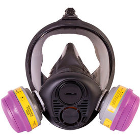North Silicone Full Facepiece Respirator, Large