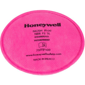 P100 Low Profile Respirator Filter, 2/Pk