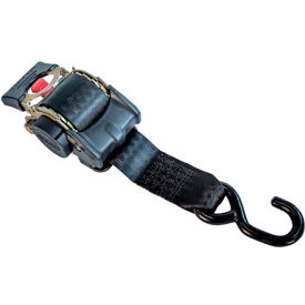 Retractable Ratchet Strap for Motorized Dewar Cylinder Tank Carts
