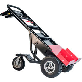 Motorized Hand Truck - Foam Filled Tires and Tent Pole Pusher - 1000 Lb. Cap.