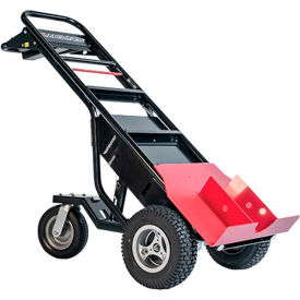 Motorized Hand Truck - Pneumatic Tires and Tent Pole Pusher - 1000 Lb. Cap.