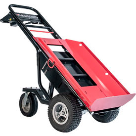 Motorized Hand Truck MHT75AB - Pneumatic Tires and Cylinder Plate - 1000 Lb. Cap.