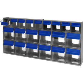 Tip Out Storage Bin QTB669 3-5/8"L x 23-5/8"W x 11-3/16"H Gray