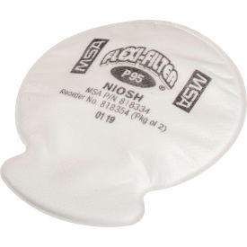 Advantage Flexi-Filter Pads for Respirators, P95, 2/Pk