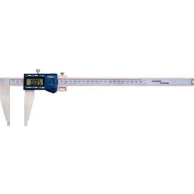 Xtra-Range 0-12''/300MM Elongated Jaws Stainless Digital Caliper With Data Output