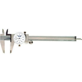 0-6" Dial Caliper W/White Dial