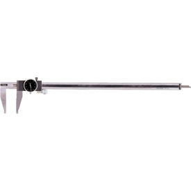 Extended Range Dial Caliper W/Black Dial 0-18"