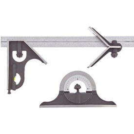 Four Piece 12" Blade 4R Graduation Combination Square Set