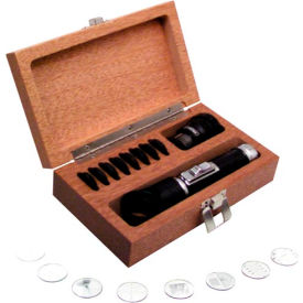 Fowler 10x Pocket Optical Comparator Set with Illuminator