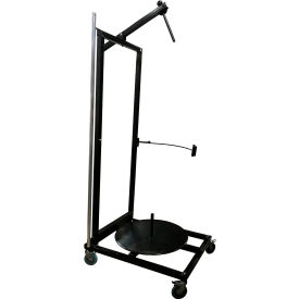 Dispenser w/ Slide Cutter for 72" Material, 40"W x 32"W x 87"H, Black