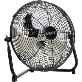 Active Air 12" Heavy Duty Floor Fan With 3 Speed, 1685 CFM
